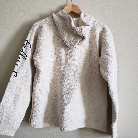 Earth Rags Mexican Baja Men's Hooded Pullover M - Picture 2 of 6